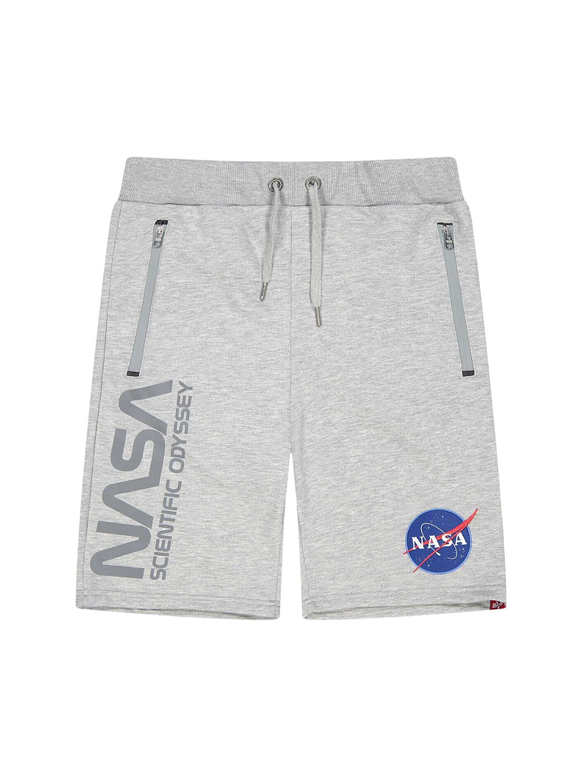 Alpha Industries Shorts Nasa Odyssey Grey Melange
